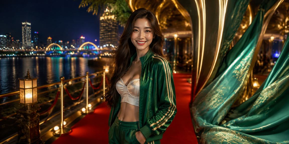 Người chơi casino tại Đà Nẵng trong trang phục áo dài truyền thống theo dõi kết quả bài